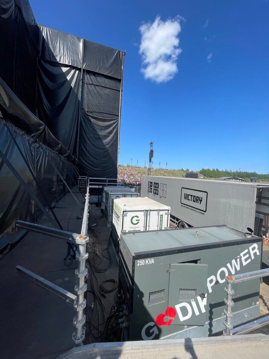 Greener en Godik op Copenhell