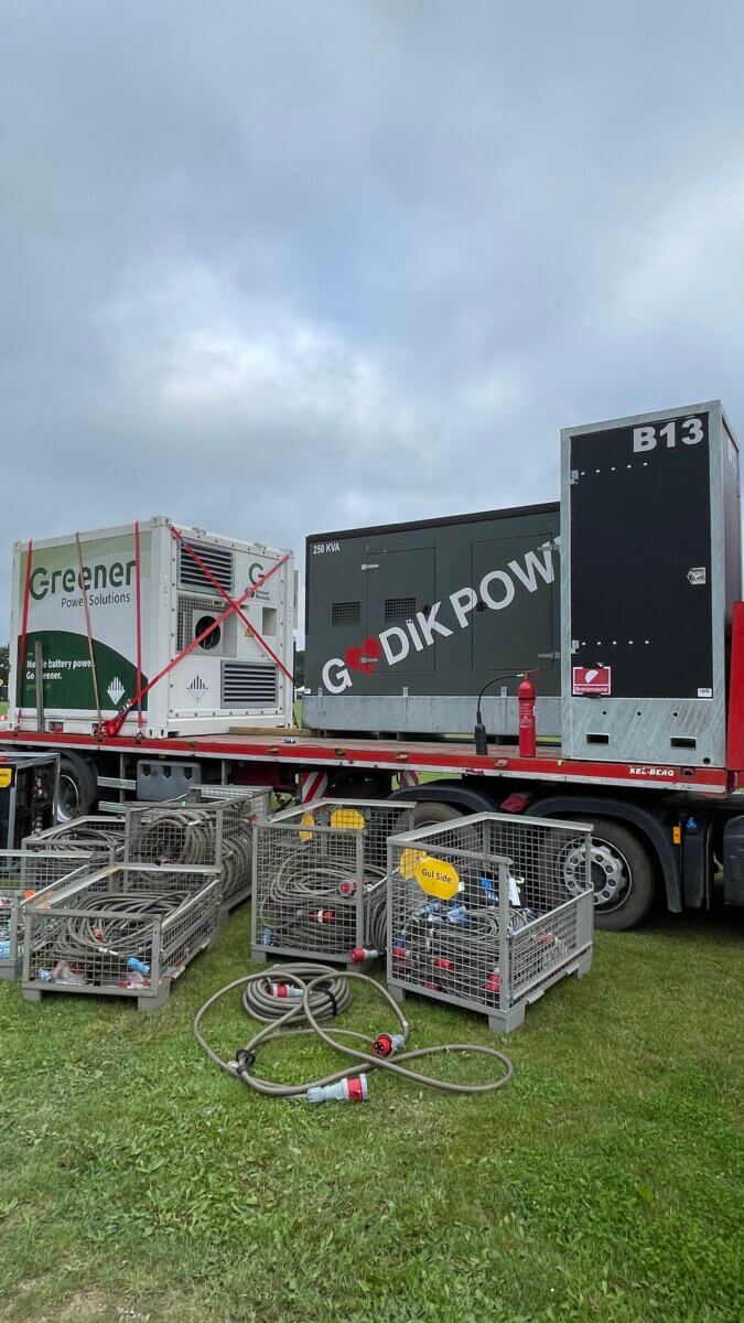 Greener en Godik bij Gron Koncert